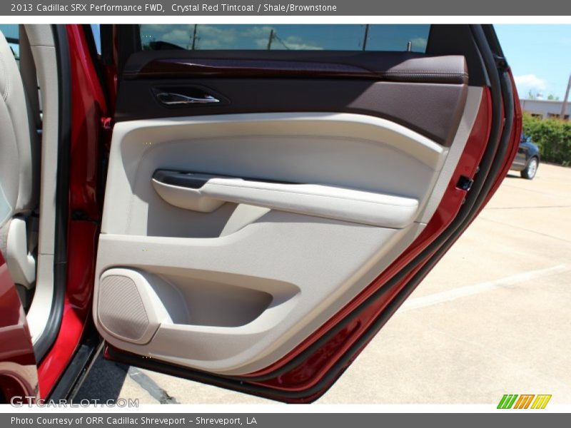 Crystal Red Tintcoat / Shale/Brownstone 2013 Cadillac SRX Performance FWD