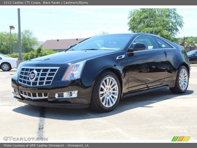 Front 3/4 View of 2013 CTS Coupe