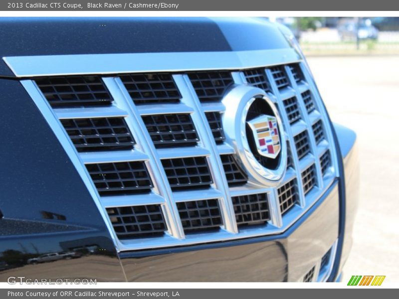 Black Raven / Cashmere/Ebony 2013 Cadillac CTS Coupe