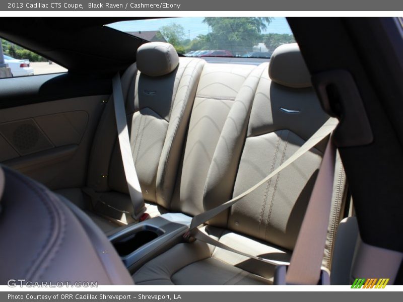 Black Raven / Cashmere/Ebony 2013 Cadillac CTS Coupe