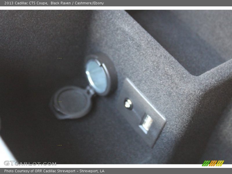 Black Raven / Cashmere/Ebony 2013 Cadillac CTS Coupe