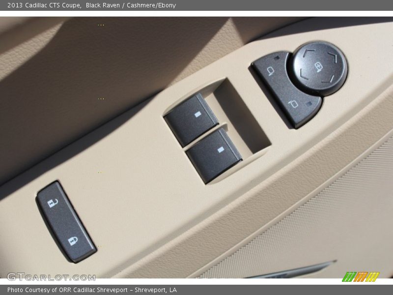 Controls of 2013 CTS Coupe