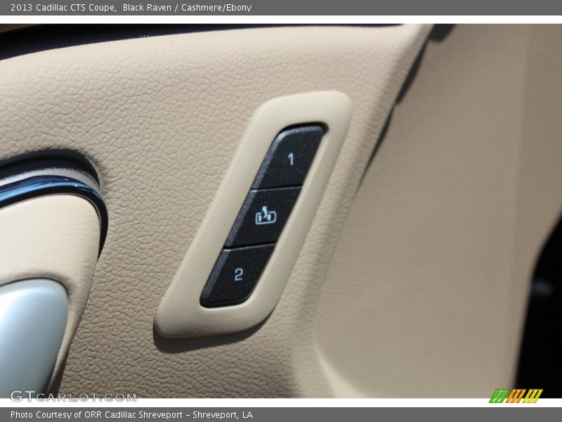 Black Raven / Cashmere/Ebony 2013 Cadillac CTS Coupe