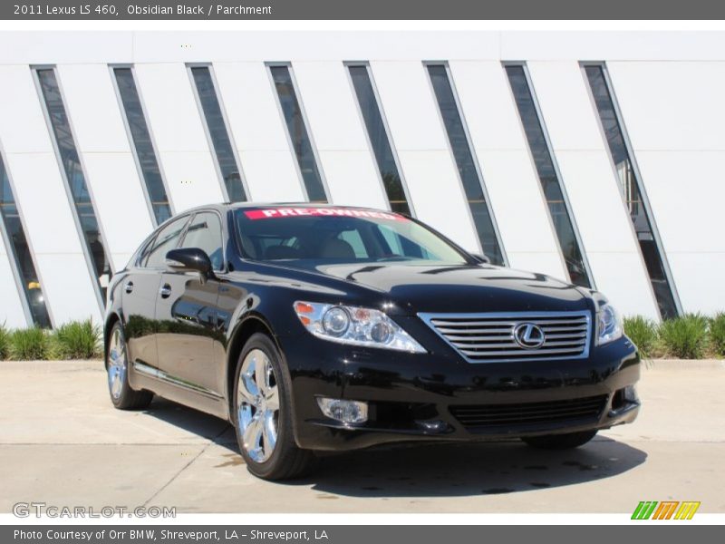 Obsidian Black / Parchment 2011 Lexus LS 460