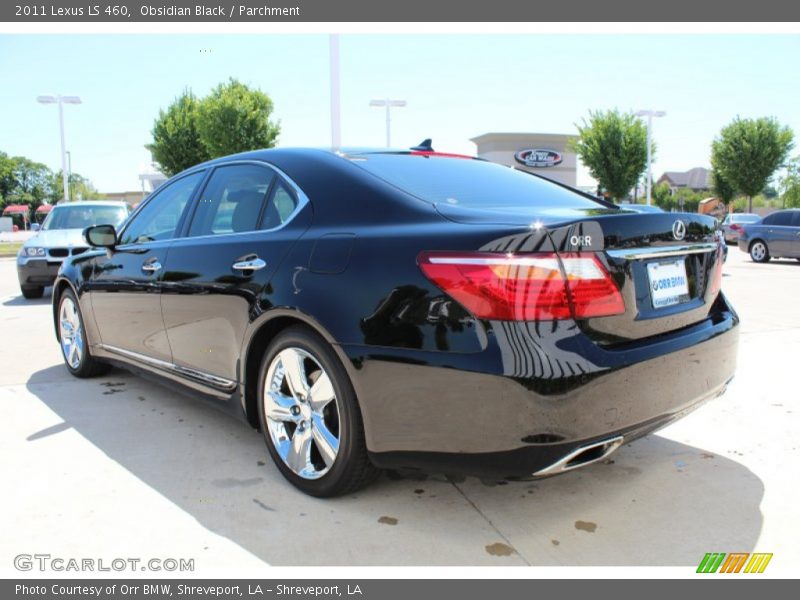 Obsidian Black / Parchment 2011 Lexus LS 460