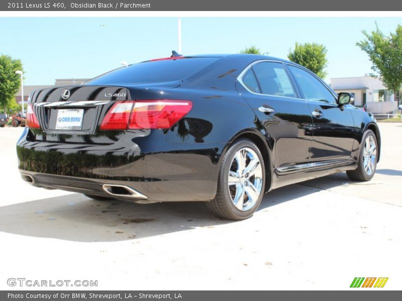 Obsidian Black / Parchment 2011 Lexus LS 460