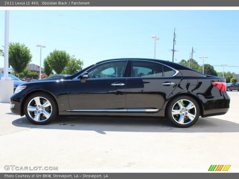 Obsidian Black / Parchment 2011 Lexus LS 460