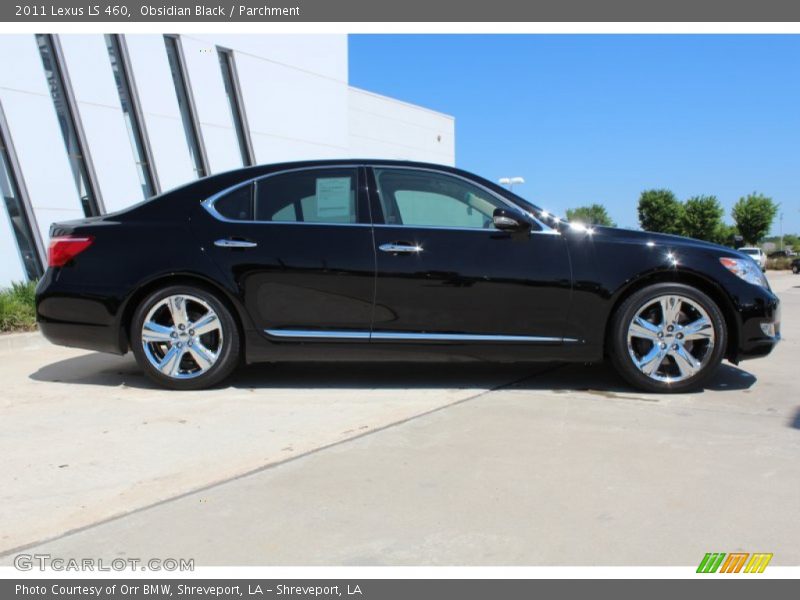 Obsidian Black / Parchment 2011 Lexus LS 460