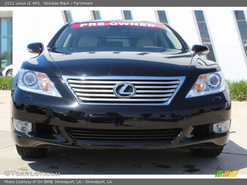 Obsidian Black / Parchment 2011 Lexus LS 460