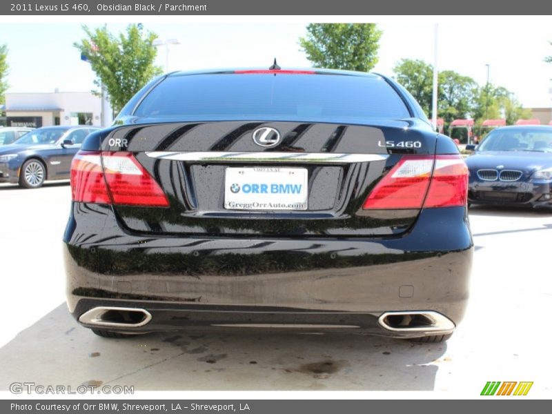 Obsidian Black / Parchment 2011 Lexus LS 460