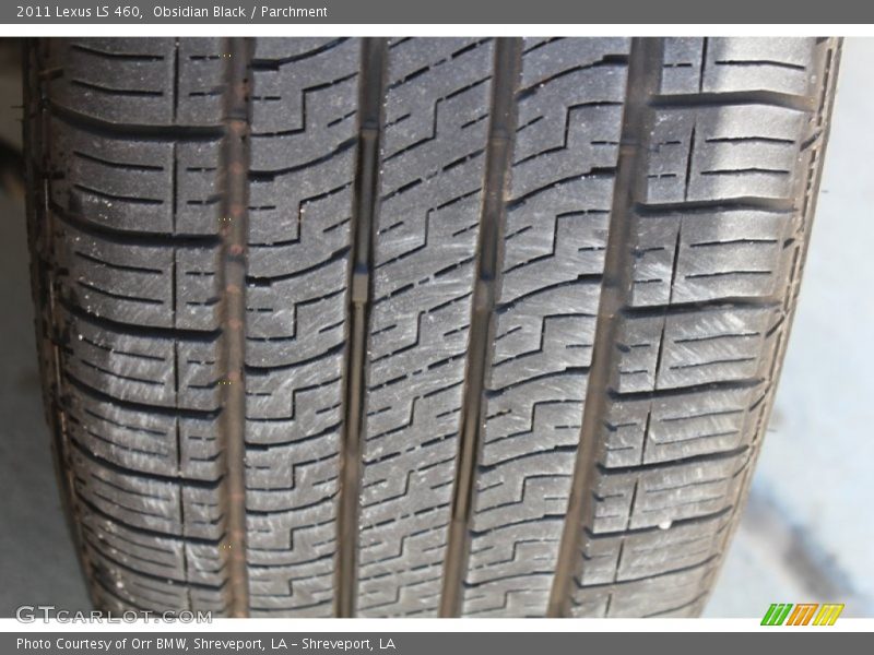 Obsidian Black / Parchment 2011 Lexus LS 460