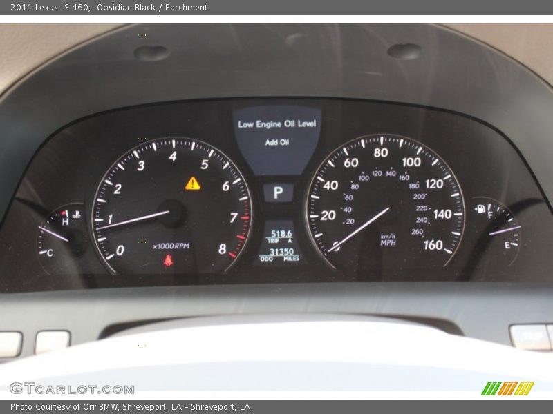  2011 LS 460 460 Gauges