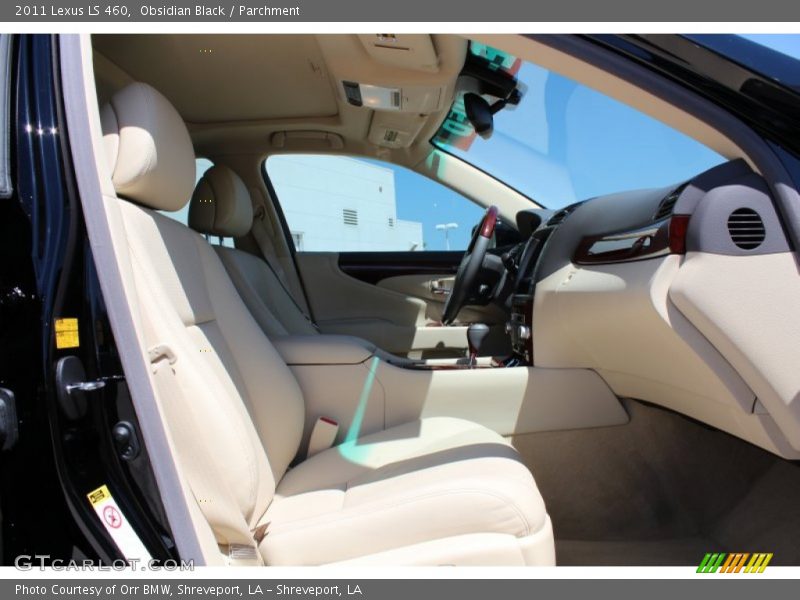 Obsidian Black / Parchment 2011 Lexus LS 460