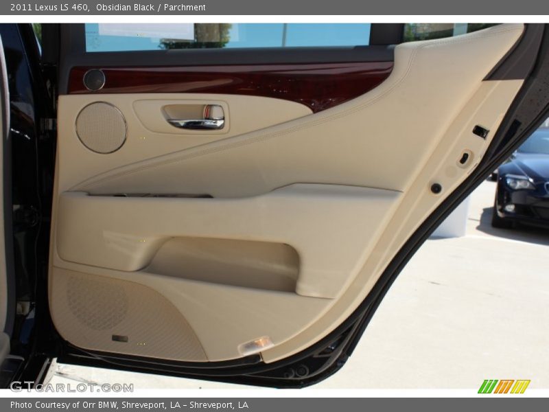 Obsidian Black / Parchment 2011 Lexus LS 460