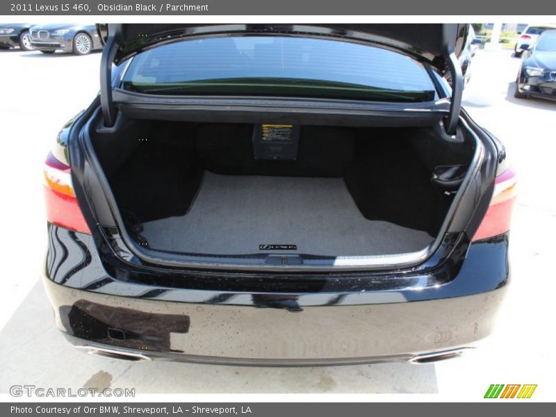 Obsidian Black / Parchment 2011 Lexus LS 460