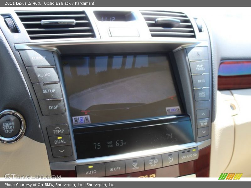 Obsidian Black / Parchment 2011 Lexus LS 460