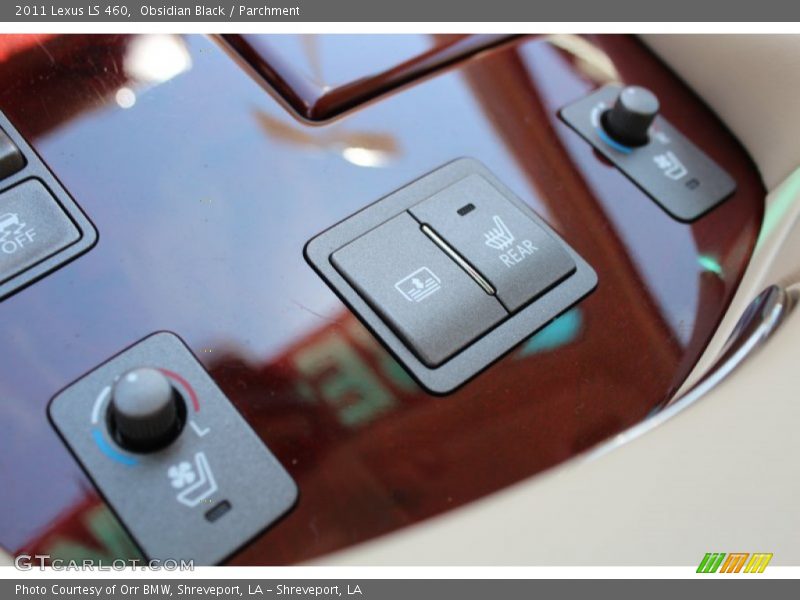 Obsidian Black / Parchment 2011 Lexus LS 460