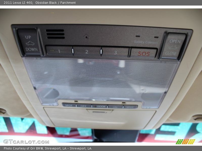 Obsidian Black / Parchment 2011 Lexus LS 460