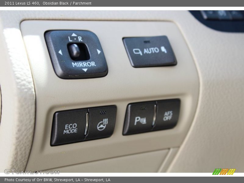Obsidian Black / Parchment 2011 Lexus LS 460