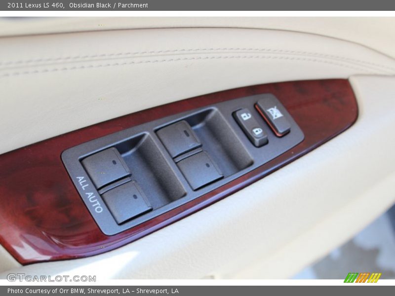 Obsidian Black / Parchment 2011 Lexus LS 460