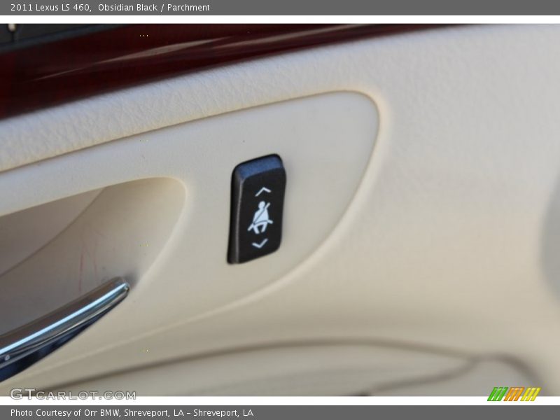 Obsidian Black / Parchment 2011 Lexus LS 460