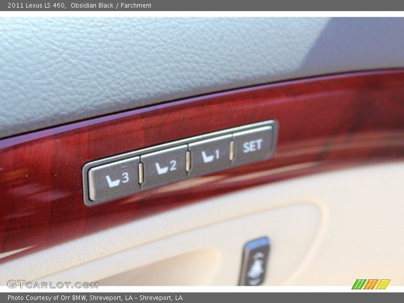 Obsidian Black / Parchment 2011 Lexus LS 460