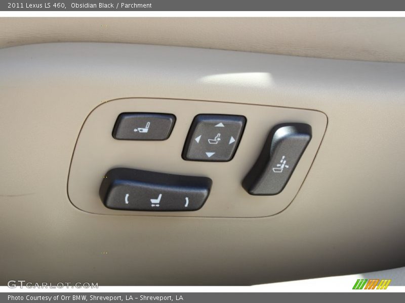 Obsidian Black / Parchment 2011 Lexus LS 460