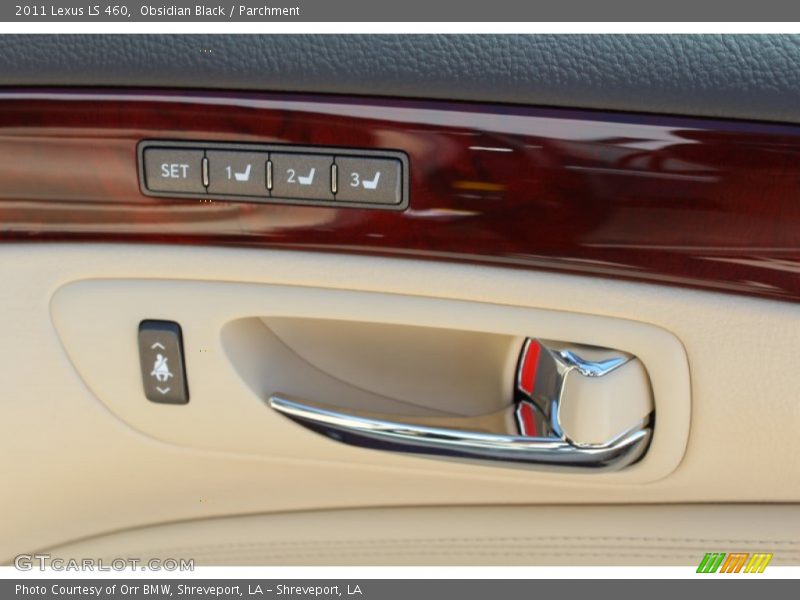 Obsidian Black / Parchment 2011 Lexus LS 460