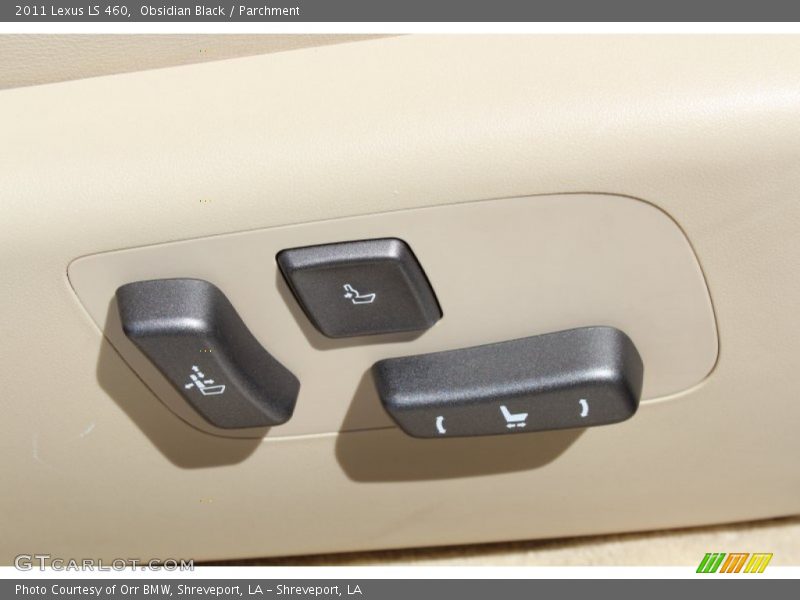 Obsidian Black / Parchment 2011 Lexus LS 460