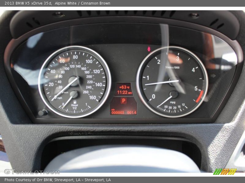 Alpine White / Cinnamon Brown 2013 BMW X5 xDrive 35d