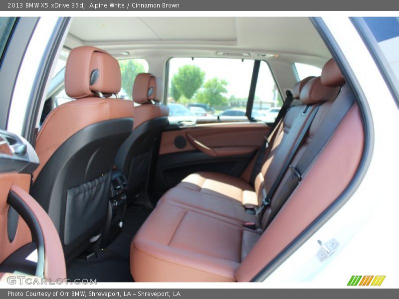 Alpine White / Cinnamon Brown 2013 BMW X5 xDrive 35d