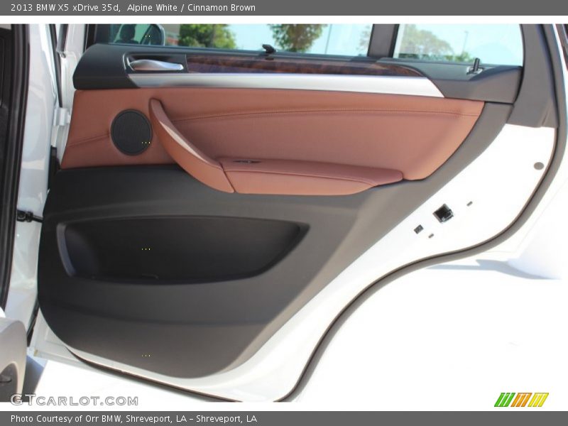 Alpine White / Cinnamon Brown 2013 BMW X5 xDrive 35d