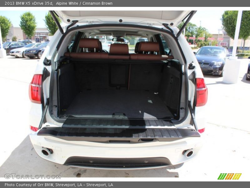Alpine White / Cinnamon Brown 2013 BMW X5 xDrive 35d