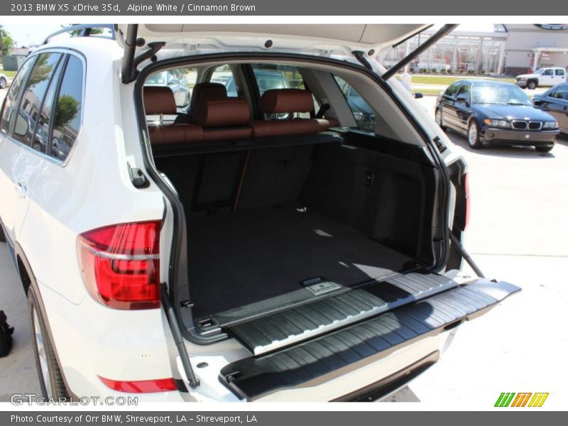 Alpine White / Cinnamon Brown 2013 BMW X5 xDrive 35d