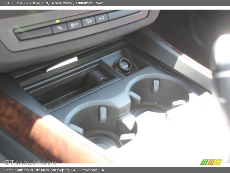 Alpine White / Cinnamon Brown 2013 BMW X5 xDrive 35d
