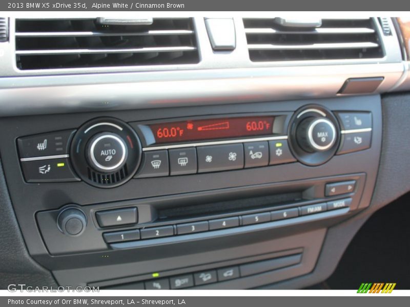 Alpine White / Cinnamon Brown 2013 BMW X5 xDrive 35d