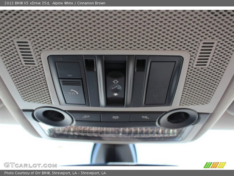 Alpine White / Cinnamon Brown 2013 BMW X5 xDrive 35d