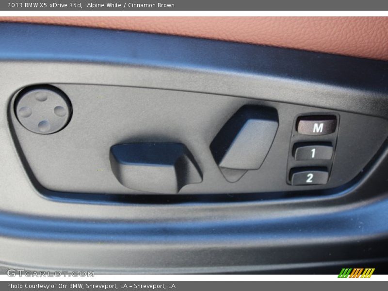 Alpine White / Cinnamon Brown 2013 BMW X5 xDrive 35d