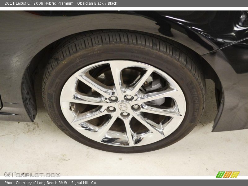 Obsidian Black / Black 2011 Lexus CT 200h Hybrid Premium