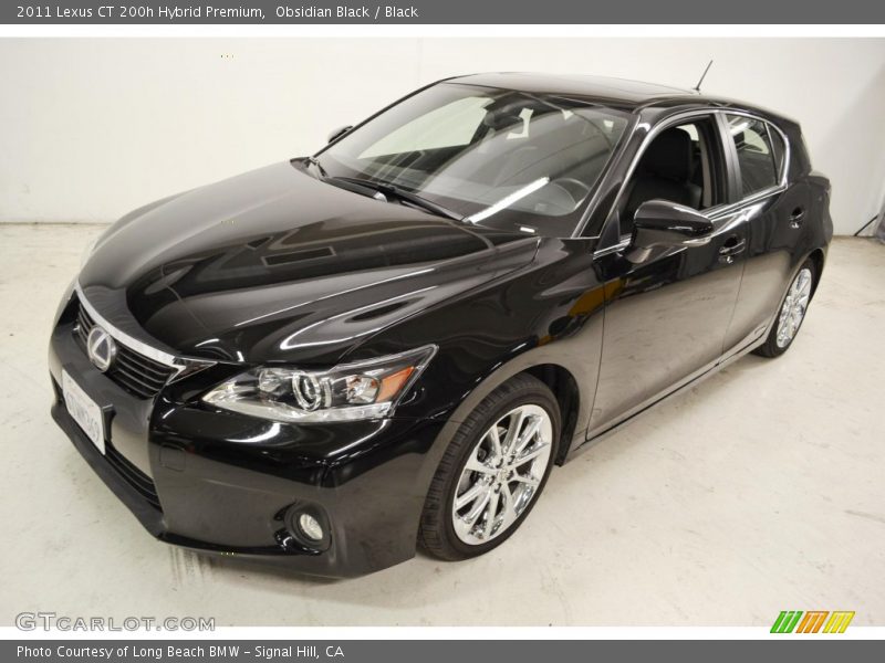 Obsidian Black / Black 2011 Lexus CT 200h Hybrid Premium