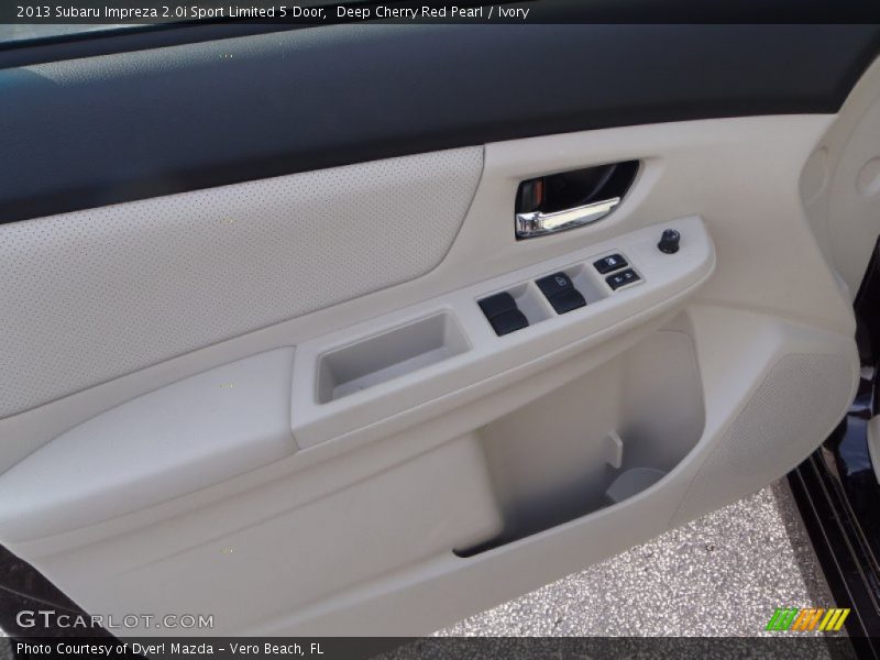Deep Cherry Red Pearl / Ivory 2013 Subaru Impreza 2.0i Sport Limited 5 Door