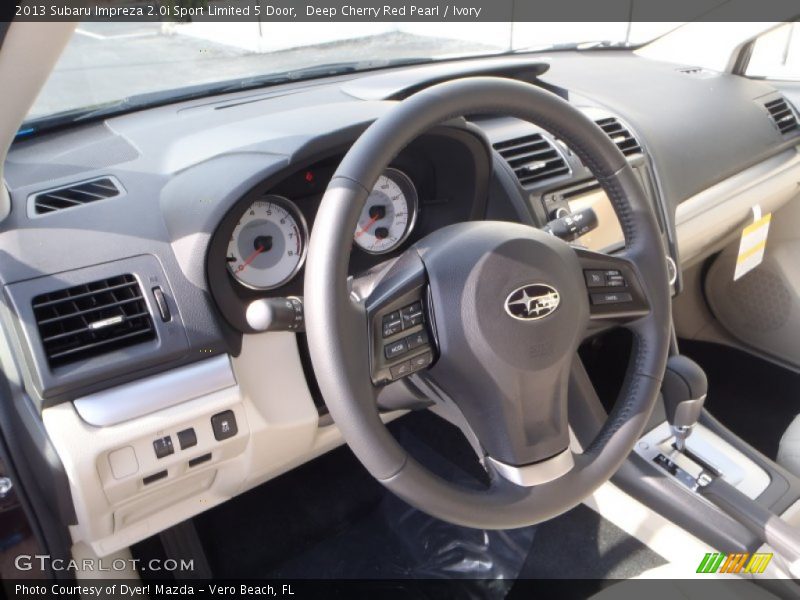 Dashboard of 2013 Impreza 2.0i Sport Limited 5 Door