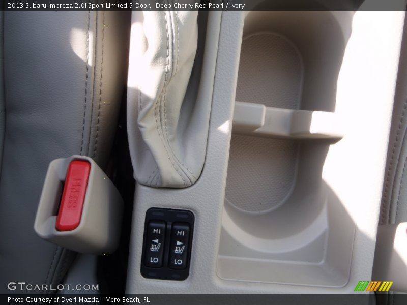 Deep Cherry Red Pearl / Ivory 2013 Subaru Impreza 2.0i Sport Limited 5 Door