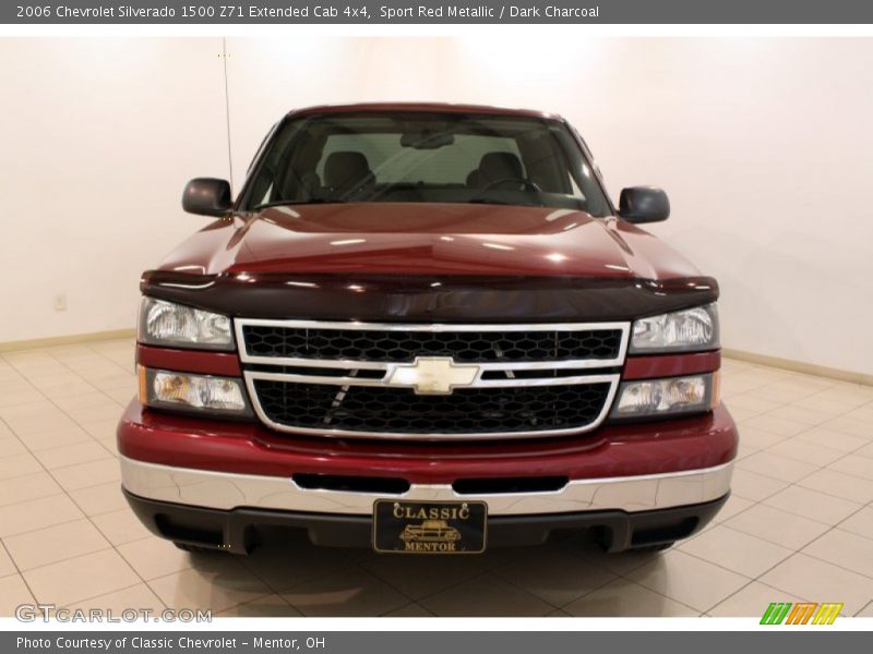 Sport Red Metallic / Dark Charcoal 2006 Chevrolet Silverado 1500 Z71 Extended Cab 4x4