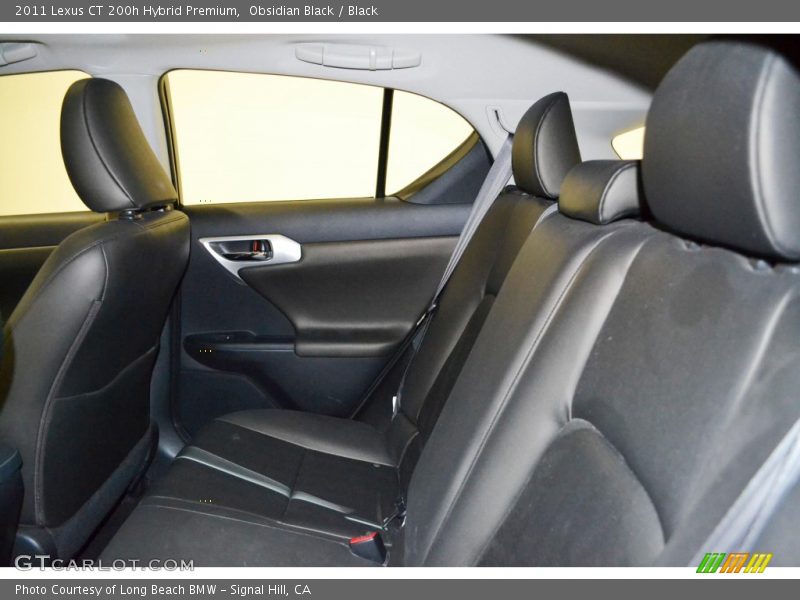 Obsidian Black / Black 2011 Lexus CT 200h Hybrid Premium