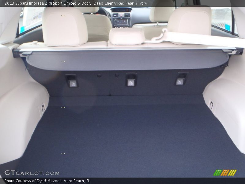 Deep Cherry Red Pearl / Ivory 2013 Subaru Impreza 2.0i Sport Limited 5 Door