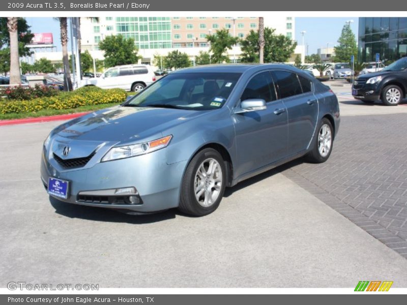 Borealis Blue Pearl / Ebony 2009 Acura TL 3.5