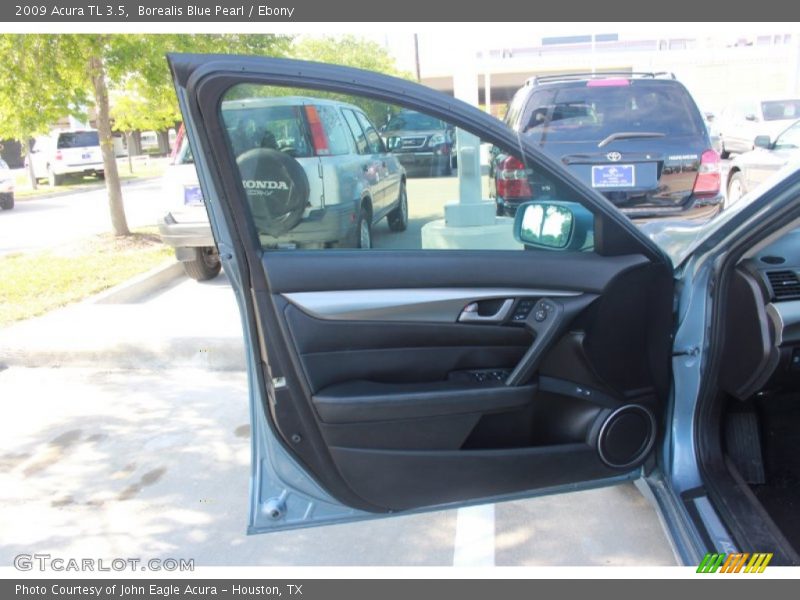 Borealis Blue Pearl / Ebony 2009 Acura TL 3.5