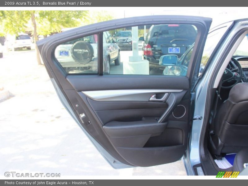 Borealis Blue Pearl / Ebony 2009 Acura TL 3.5