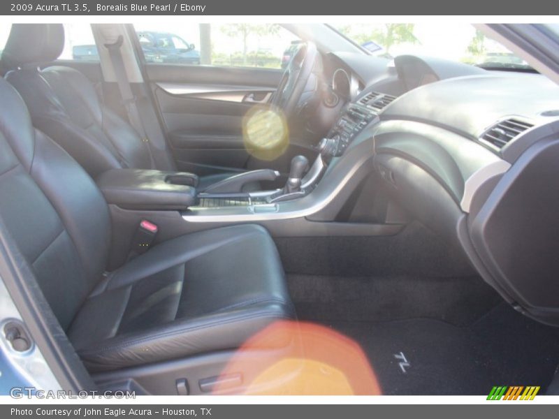 Borealis Blue Pearl / Ebony 2009 Acura TL 3.5